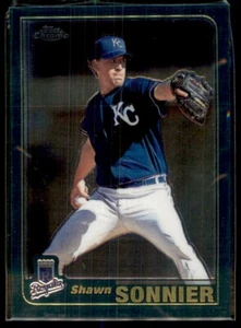 2001 TOPPS TRADED & ROOKIES CHROME SHAWN SONNIER KANSAS CITY ROYALS #T195 - Picture 1 of 2