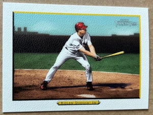 SCOTT ROLEN HOF 2005 TOPPS TURKEY RED WHITE FRAME Card #46 NM-MT Condition - Picture 1 of 2