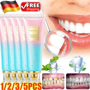 Pasta de dientes blanqueadora de niacinamida 5/3 unidades, pasta de dientes de niacinamida natural, cuidado de los dientes - Imagen 1 de 17