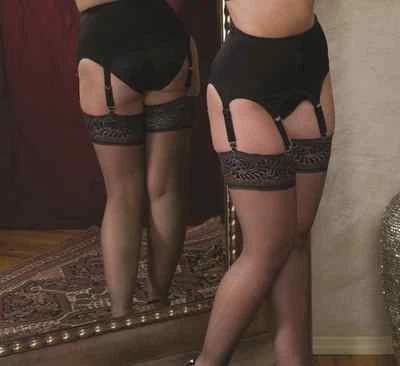 Rago шесть ремень средней формы подвязки ремень и чулки черный стиль 72522 до 4 X - Изображение 1 из 2