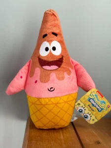 SpongeBob SquarePants Patrick Ice Cream Plush 10-inch NWT - Picture 1 of 6