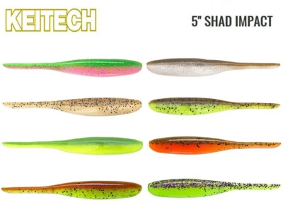 Keitech - Shad-Impact 5" Pintail - no Action Köder mit Aroma 12,5 cm - Bild 1 von 3