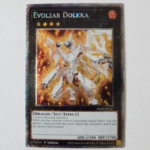 Evolzar Dolkka - RA04-EN167 - NM - Platinum Secret Rare - 1st ed - Yugioh - Bild 1 von 2