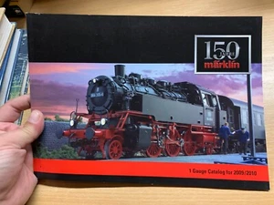MARKLIN 1 GAUGE CATALOGUE FOR 2009/2010 MODEL RAILWAY PAPERBACK BOOK (P3) - Picture 1 of 11