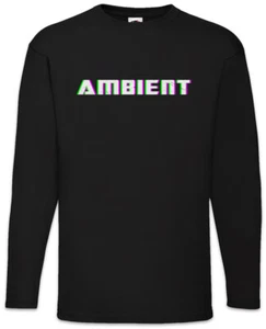 Ambient Glitch Langarm T-Shirt Audio Synthesizer Wave Electro DJ MC Electronic - Picture 1 of 1