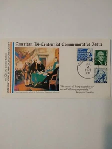 AMERICAN BICENTENNIAL COVER LIMITED EDITION #714 OF 1,000 BEAUTIFUL COVER! - Picture 1 of 1