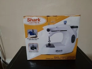 Shark Euro Pro X 998A Portable Mini Sewing Machine Compact & Handy Needs 4AA Bat - Picture 1 of 4