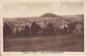 antica cartolina, collo di Pöss in Turingia - vista dal Birkenwäldchen 1926 //11 - Foto 1 di 2
