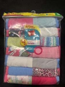 Hanes Girls Tagless Briefs, Size 12, Pack Of 15 - Picture 1 of 4