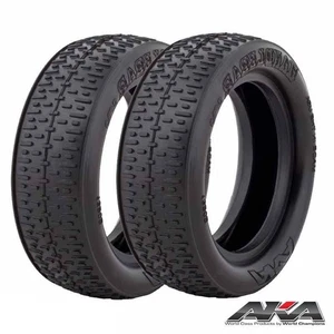 Gomme AKA Handlebar Off-Road 1:10 buggy front 2WD Soft - 13202S 2pz - Foto 1 di 4