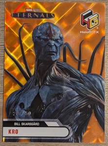 2024 Upper Deck Marvel Studios Series 2 Orange HOLOGrFX HG-57 Kro 28/50 - Picture 1 of 2
