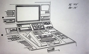 The Transformers 1984 G1 Production Series Background Layout Sunbow Productions - Picture 1 of 2