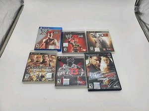  Wrestling Playstation 2 &3 Bundle X 6 Spiele  - Bild 1 von 3