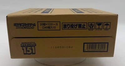 Subasta #1 Pokemon Juego de Cartas Coleccionables Escarlata y Violeta 151 Japonés Booster 12-Caja Estuche Sellado Foto 1 de 3