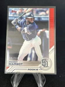Manny Margot 2017 Topps Salute RC Inserto SSP #’D 16/25 Padres S-182 - Imagen 1 de 2