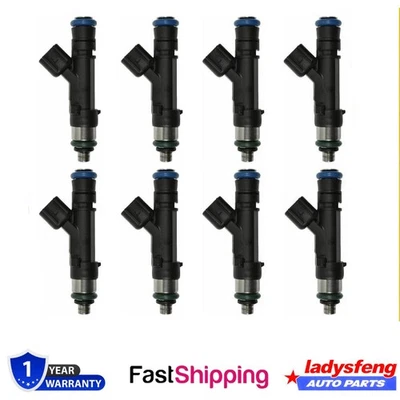 FJ1132 8PCS Fuel Injectors For Ford Mustang 5.0L V8 2011 2012 2013 2014 2015 — 第 1/4 张图片