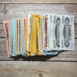 Billetes de mil dólares de colección Milton Bradley El juego de la vida en forma áspera - Imagen 1 de 6