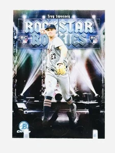 Bowman #RR-2 2025 cromo Rockstar Rookies Trey Sweeney radiocontrol - Imagen 1 de 2