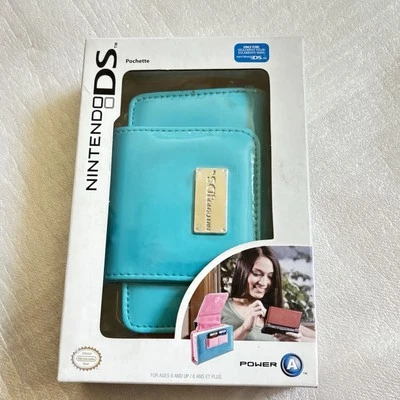 Estuche Nintendo Ds Power A Pochette en la caja (turquesa) Foto 1 de 4