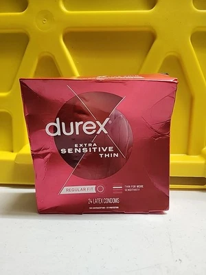 Extra Sensitive Thin, Regular Fit , 24 Latex Condoms - Image 1 of 4