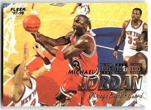 1997-98 Fleer #23 Michael Jordan Chicago Bulls MINT! NO RESERVE! - Picture 1 of 2