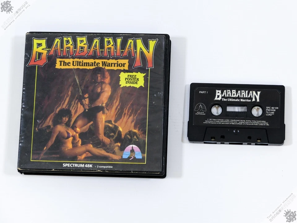 SINCLAIR ZX SPECTRUM 48K BÁRBARO VINTAGE JUEGO DE COMPUTADORA 1987 PALACE SOFTWARE - Imagen 1 de 1