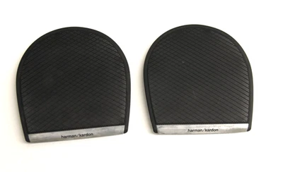 BMW OEM E46 SEDÁN NEGRO HARMAN KARDON CUBIERTA DE ALTAVOZ CUBIERTA CONDUCTOR PASAJERO Foto 1 de 4