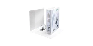 Leitz Präsentationsordner 80mm DIN A4 Überbreite Graupappe weiß - Bild 1 von 7