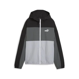 PUMA Oversized Hooded Windbreaker Womens Black Casual Athletic Outerwear 6753725 - Picture 1 of 2