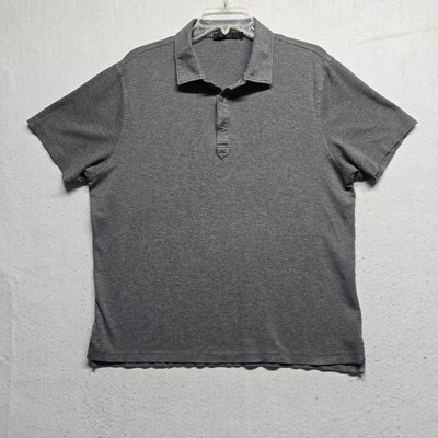 raffi mens polo shirt gray size xl - Imagem 1 de 4
