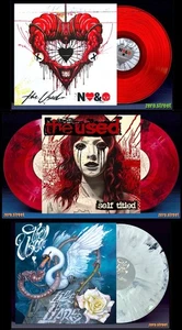 THE USED LP COLLECTION Self Titled/In Love and Death/Lies For The Liars SEALED - Picture 1 of 8