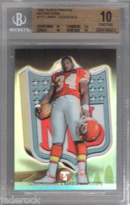 Larry Johnson 2003 Topps Pristine Rookie Refractor #112 (#/499) BGS 10 RC POP 1 - Bild 1 von 1
