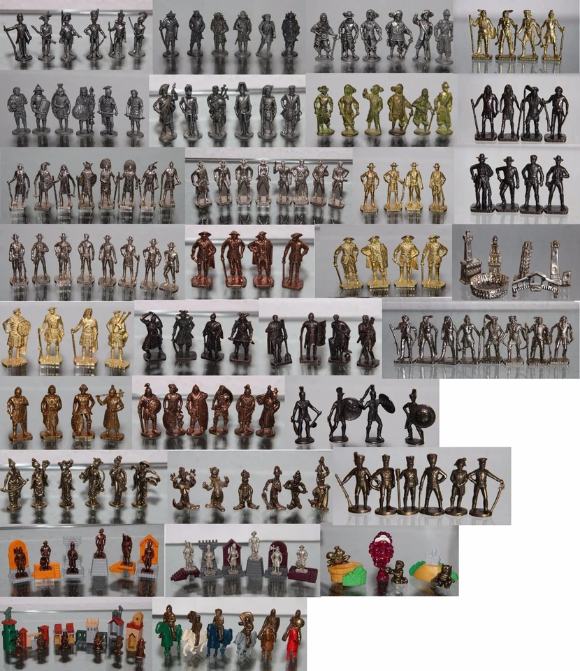 Satz komplett /Komplettsatz-Ü-EI/Überraschungsei-FERRERO-Aussuchen: Metall Figur - Bild 1 von 1