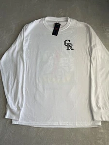 Margaritaville Island Reserve MLB Colorado Rockies Mens Long Sleeve Medium NWT - Picture 1 of 10