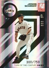 2005 (GIANTS) Donruss Elite Turn of the Century #124 Jason Schmidt /750