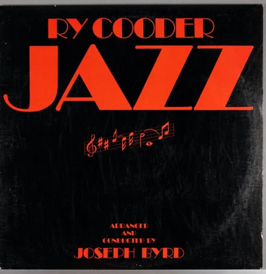 RY COODER Jazz 1978 LP Vinyl Record JAZZ BLUES RAGTIME Album : EX/VG+ BSK 3197 - Image 1 of 4