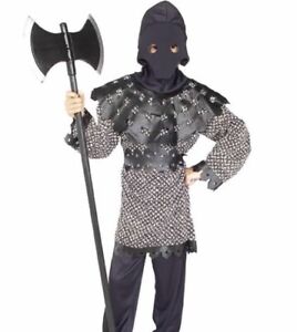 Child Executioner Costume Boys Scary Halloween med.