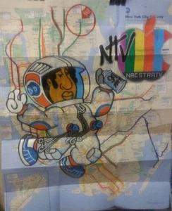 NY GRAFFITI MAP - Picture 1 of 8