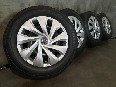 Seat Ibiza 5 6F Jantes Tole Pneu Hiver 185/65 R 15 Bridgestone - Bild 1 von 4