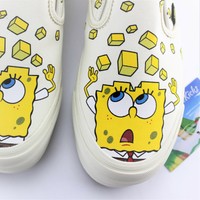 vans spongebob slip on