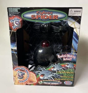 NEW Wow Wee Inc Black Cyber Spider Remote Control RC Toy - Picture 1 of 8