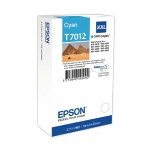 Original Epson T7012 cyan C13T70124010 A-Ware MHD 2016-2019 - Bild 1 von 1