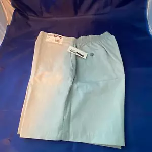 Pantalones cortos de colección para hombre cintura 36 alfiler verde a rayas poliéster algodón nuevos con etiquetas EE. UU. - Imagen 1 de 8