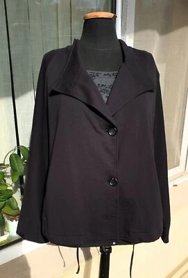 OSKA Baumwolle Jacke Schwarz Gr. 3 L - Bild 1 von 4