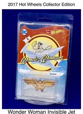 Hot Wheels DC Wonder Woman Invisible Jet Exclusive Collector Edition 2017 Movie - Image 1 of 4