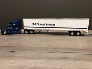 DCP 32112 1:64 Scale J&R Schugel Trucking IH Prostar Semi w/ Dry Van Trailer - Picture 1 of 7