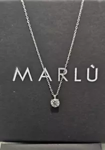 COLLANA MARLU PUNTO LUCE ZIRCONE MM 5,25 - Foto 1 di 2