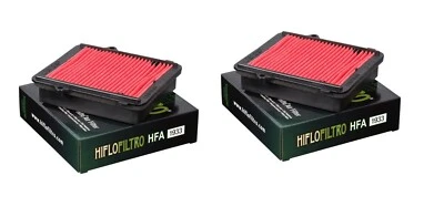 CRF 1000 AFRICA TWIN ABS 2016 2017 2018 2019 2020 COPPIA FILTRI ARIA HIFLO HONDA - Imagen 1 de 3