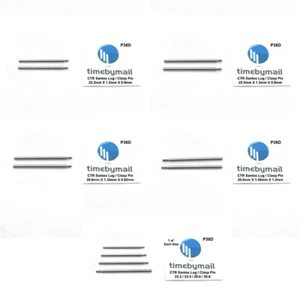 For CARTIER SANTOS 2X Watch Strap LUG & CLASP Screw Pins 316L Stainless NEW Part - Picture 1 of 10