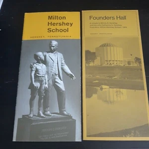 Vintage Milton Hershey Schule Hershey Pennsylvania Broschüre Info Bilder b6 - Bild 1 von 3